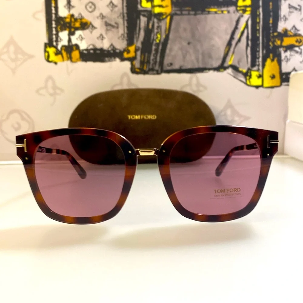 New Tom Ford Philippa Square Sunglasses  TF1014 Philippa 02